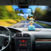 Load image into Gallery viewer, Solar Shaking Head Swinging Hawaii Girls Car Interior Decoration Creative Dancing Doll Car Ornament Solar Power Toy Car-styling
