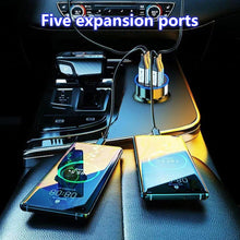 Load image into Gallery viewer, 250W 4 Port USB Car Charger Type C PD Fast Charging Adapter for Huawei OPPO Oneplus iPhone 14 Pro Max 13 12 11 Mini XS
