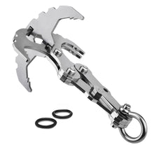 Load image into Gallery viewer, Multifunctional Stainless Steel Outdoor Rock Climbing Rescue Claw Folding Gravity Grab Hook Mountaineering EDC Survival Tool
