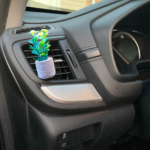 Load image into Gallery viewer, 3D Artificial Plants Shape Aromatherapy Vent Car Air Freshener Ornaments Car Air Outlet Diffuser Perfume Clip Car Decor Accessories
