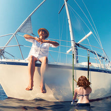 Load image into Gallery viewer, 3/4/5 Step Boat Rope Ladder Boat Rope Ladder Extension Assist Boat Folding Ladder Swim Ladder for Sailboat Kayak Motorboat Caneoing Speedboat

