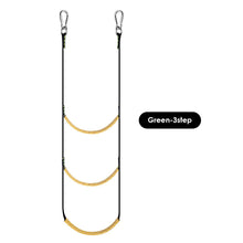 Load image into Gallery viewer, 3/4/5 Step Boat Rope Ladder Boat Rope Ladder Extension Assist Boat Folding Ladder Swim Ladder for Sailboat Kayak Motorboat Caneoing Speedboat
