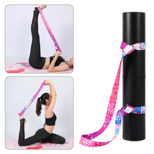 Load image into Gallery viewer, Adjustable Yoga Mat Strap Belt Sports Sling Shoulder Carry Strap Belt Exercise Stretch Fitness Equiment Elastic Yoga Belt Hot
