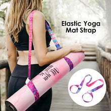 Load image into Gallery viewer, Adjustable Yoga Mat Strap Belt Sports Sling Shoulder Carry Strap Belt Exercise Stretch Fitness Equiment Elastic Yoga Belt Hot
