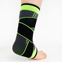 Load image into Gallery viewer, 1Pc 3D Pressurized Ankle Support Ankle Brace Protector with Strap Elastic Belt for Badminton Basketball Volleyball Sports Gym Jogger Acessories S/M/L/XL
