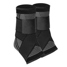 Load image into Gallery viewer, 1Pc 3D Pressurized Ankle Support Ankle Brace Protector with Strap Elastic Belt for Badminton Basketball Volleyball Sports Gym Jogger Acessories S/M/L/XL

