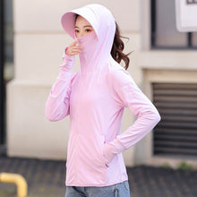 Load image into Gallery viewer, UPF 50+ Woman Sun-Protective Clothing Hiking Anti UV Windbreaker Breathable Quick Dry Camping Jacket Outdoor Sports Coats
