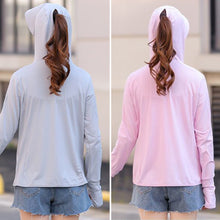 Load image into Gallery viewer, UPF 50+ Woman Sun-Protective Clothing Hiking Anti UV Windbreaker Breathable Quick Dry Camping Jacket Outdoor Sports Coats
