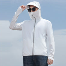 Load image into Gallery viewer, UPF 50+ Men Sun-Protective Clothing Hiking Anti UV Windbreaker Breathable Quick Dry Camping Jacket Outdoor Sports Coats
