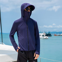 Load image into Gallery viewer, UPF 50+ Men Sun-Protective Clothing Hiking Anti UV Windbreaker Breathable Quick Dry Camping Jacket Outdoor Sports Coats
