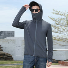Load image into Gallery viewer, UPF 50+ Men Sun-Protective Clothing Hiking Anti UV Windbreaker Breathable Quick Dry Camping Jacket Outdoor Sports Coats
