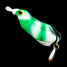 Load image into Gallery viewer, Frog Lure 6.5cm 14.5g/5cm 10g Silicone Fishing Baits Floating Souple Spinnerbait Spoon Soft Swimbaits Snakehead Bait Decoys Frog Fishing Lures
