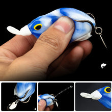 Load image into Gallery viewer, Frog Lure 6.5cm 14.5g/5cm 10g Silicone Fishing Baits Floating Souple Spinnerbait Spoon Soft Swimbaits Snakehead Bait Decoys Frog Fishing Lures
