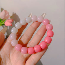 Load image into Gallery viewer, Colorful Beaded Bracelet Fashion Simple Adjustable Elastic Rope Beaded Bracelet Hand Jewelry Accessory
