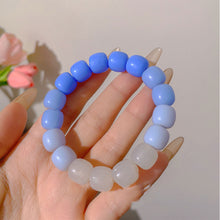 Load image into Gallery viewer, Colorful Beaded Bracelet Fashion Simple Adjustable Elastic Rope Beaded Bracelet Hand Jewelry Accessory
