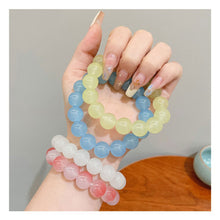 Load image into Gallery viewer, Colorful Beaded Bracelet Fashion Simple Adjustable Elastic Rope Beaded Bracelet Hand Jewelry Accessory

