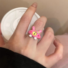 Load image into Gallery viewer, Funny Cute Meow Monster Ring Fashionable Personalized Opening Adjustable Alloy Ring Jewelry Accessory
