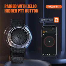 Load image into Gallery viewer, Suitable For ZELLO Voice Intercom PTT Button Wireless Bluetooth Button Handheld Microphone
