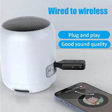 Load image into Gallery viewer, 2 in 1 Wireless Bluetooth 5.0 Receiver Transmitter Adapter 3.5mm Jack For Car Music Audio Aux A2dp Headphone Reciever Handsfree
