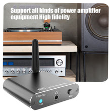 Load image into Gallery viewer, Bluetooth 5.2 Music Receiver HIFI Wireless Audio Adapter 3.5mm Aux Toslink/Coaxial Output For Projector Amplifer Car

