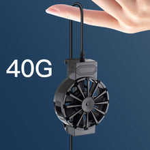 Load image into Gallery viewer, X16 Universal Mini Mobile Phone Cooling Fan Radiator Turbo Hurricane Game Cooler Cell Phone Cool Heat Sink For IPhone/xiaomi
