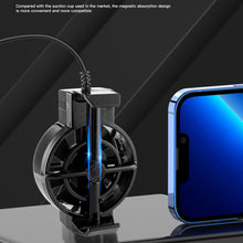 Load image into Gallery viewer, X16 Universal Mini Mobile Phone Cooling Fan Radiator Turbo Hurricane Game Cooler Cell Phone Cool Heat Sink For IPhone/xiaomi
