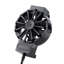 Load image into Gallery viewer, X16 Universal Mini Mobile Phone Cooling Fan Radiator Turbo Hurricane Game Cooler Cell Phone Cool Heat Sink For IPhone/xiaomi

