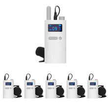 Load image into Gallery viewer, 2.4G Wireless Transmitter Receiver Office Meeting Tour Guide Explainer One-Way One-To-Many Explanation Microphone
