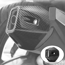 Load image into Gallery viewer, Motorcycle Muffler Tip Cover Glossy Carbon Exhaust Tip Garnish Accessories For Honda Click 125 Click 125i/150i ABS
