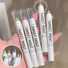 Load image into Gallery viewer, Shiny Glitter Black Eyeshadow White Eyeliner Pencils Makeup Eye Brightening Waterproof High-gloss Pen Eye Makeup
