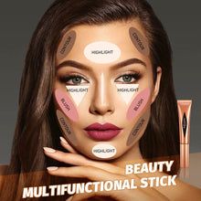 Load image into Gallery viewer, Liquid Contour Stick Highlighter and Contour Beauty Wand Blush stick Face Brightening Shaping Contour Stick Long Lasting &amp; Waterproof
