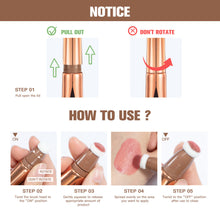 Load image into Gallery viewer, Liquid Contour Stick Highlighter and Contour Beauty Wand Blush stick Face Brightening Shaping Contour Stick Long Lasting &amp; Waterproof
