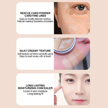 Load image into Gallery viewer, 3 Colors Concealer Palette Professional Makeup Face Eye Contour Face Concealer Dot Dark Circle Face Correction
