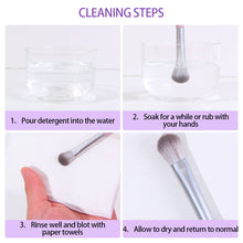 Load image into Gallery viewer, Professional Double Head Natural Eye Makeup Brushes Eyeshadow Contour Blending Smokey Make Up Beauty Make Up Brushes Tool
