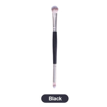 Load image into Gallery viewer, Professional Double Head Natural Eye Makeup Brushes Eyeshadow Contour Blending Smokey Make Up Beauty Make Up Brushes Tool
