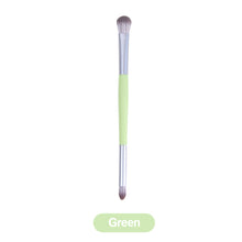 Load image into Gallery viewer, Professional Double Head Natural Eye Makeup Brushes Eyeshadow Contour Blending Smokey Make Up Beauty Make Up Brushes Tool
