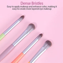 Load image into Gallery viewer, Professional Double Head Natural Eye Makeup Brushes Eyeshadow Contour Blending Smokey Make Up Beauty Make Up Brushes Tool
