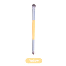 Load image into Gallery viewer, Professional Double Head Natural Eye Makeup Brushes Eyeshadow Contour Blending Smokey Make Up Beauty Make Up Brushes Tool
