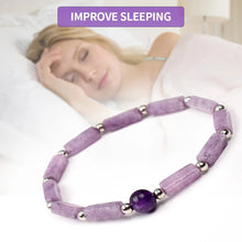 Load image into Gallery viewer, Natural Amethysts Bracelet Body-purify Slimming Healing Stone Bracelets For Women Men Loss Weight Yoga Meditation Jewelry

