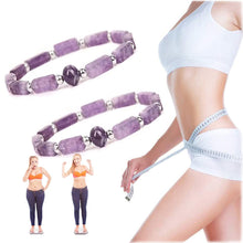 Load image into Gallery viewer, Natural Amethysts Bracelet Body-purify Slimming Healing Stone Bracelets For Women Men Loss Weight Yoga Meditation Jewelry
