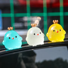 Load image into Gallery viewer, 1Pc Night Light Stereo Crown Chicken Handmade DIY Night Light Decorative Ornaments Cream Gum Resin Accessories Micro-view
