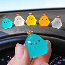Load image into Gallery viewer, 1Pc Night Light Stereo Crown Chicken Handmade DIY Night Light Decorative Ornaments Cream Gum Resin Accessories Micro-view

