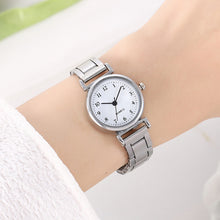 Load image into Gallery viewer, Simple Retro Versatile Quartz Women's Watch Casual Small Dial Quartz Fashion Steel Strip Ladies Wristwatches
