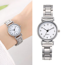 Load image into Gallery viewer, Simple Retro Versatile Quartz Women's Watch Casual Small Dial Quartz Fashion Steel Strip Ladies Wristwatches
