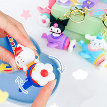 Load image into Gallery viewer, Kawaii Creative Lovers Cute Cartoon Keychain Cat Animal Aircraft Bag Decoration Pendant Car Key Chain Kids Birthday Gifts
