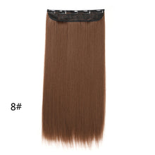 Load image into Gallery viewer, One Piece Wig for Women with Long Straight Hair Increase Hair Extension Invisible Pliable Simulation Seamless Fluffy Wig
