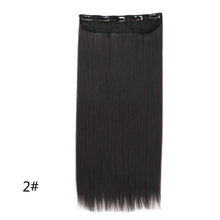 Load image into Gallery viewer, One Piece Wig for Women with Long Straight Hair Increase Hair Extension Invisible Pliable Simulation Seamless Fluffy Wig
