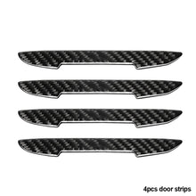 Load image into Gallery viewer, 4Pcs/8Pcs/14Pcs Carbon Fiber Car Door Handle Bowl Scratch Protective Strips Stickers Protector Car Handle Anti-collision Protection Strips
