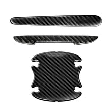 Load image into Gallery viewer, 4Pcs/8Pcs/14Pcs Carbon Fiber Car Door Handle Bowl Scratch Protective Strips Stickers Protector Car Handle Anti-collision Protection Strips
