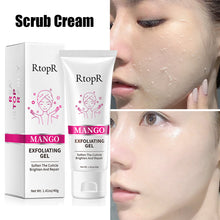 Load image into Gallery viewer, Mango Facial Scrub Cream Deep Cleaning Nourishing Moisturizing Brightening Skin Exfoliating Cream Facial Care
